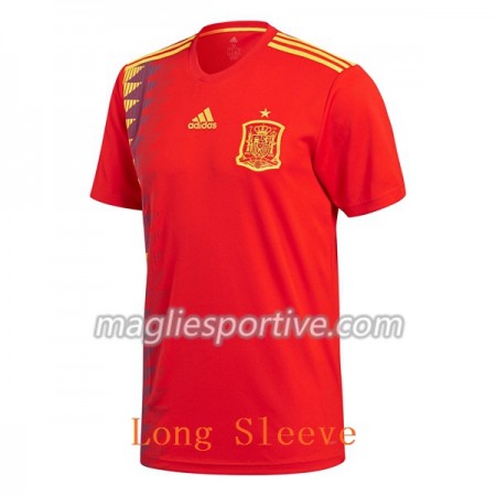 Completo Calcio Spagna Divisa Prima Mondiali 2018 ML